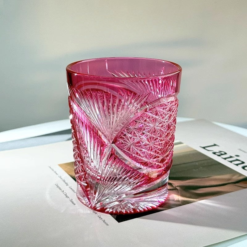 The Red Goddess Whiskey Glass