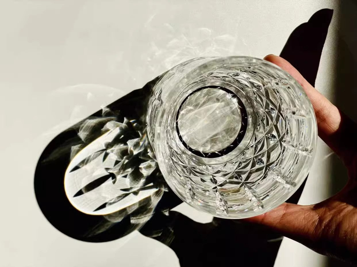 Unveiling the Sword of Life Whiskey Glass