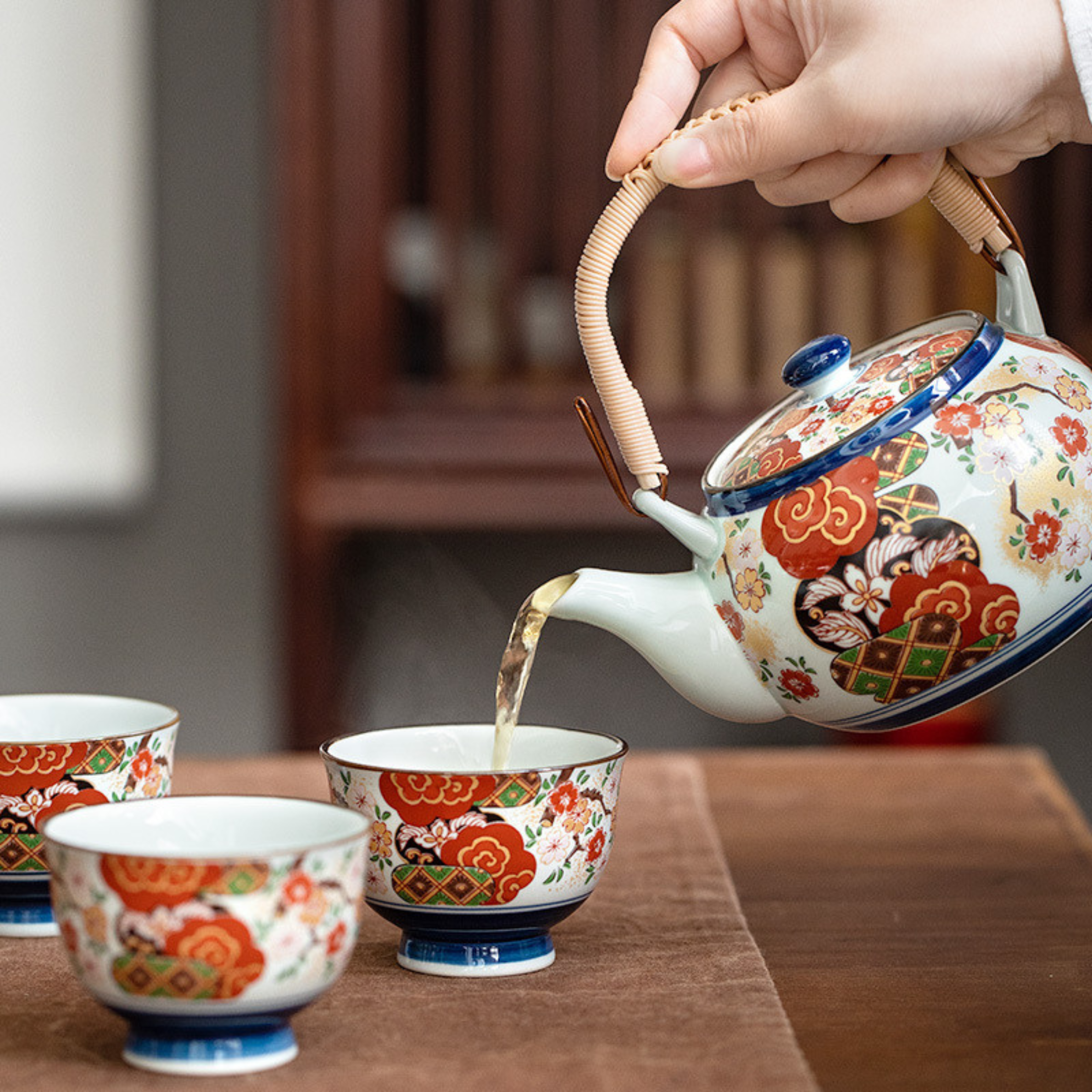 What does gifting a tea set mean?