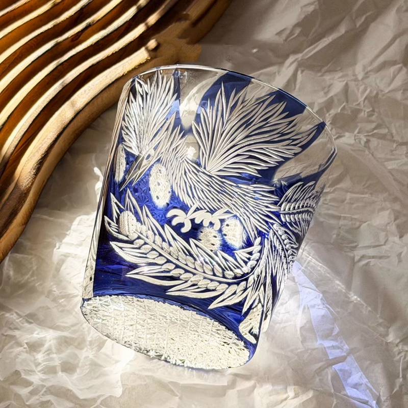 Phoenix Hand-carved Whisky Glasses - Collector's Edition