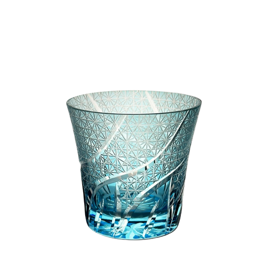 Vianasa's Heart of the Ocean Edo Kiriko whiskey Glass GoGlassCup