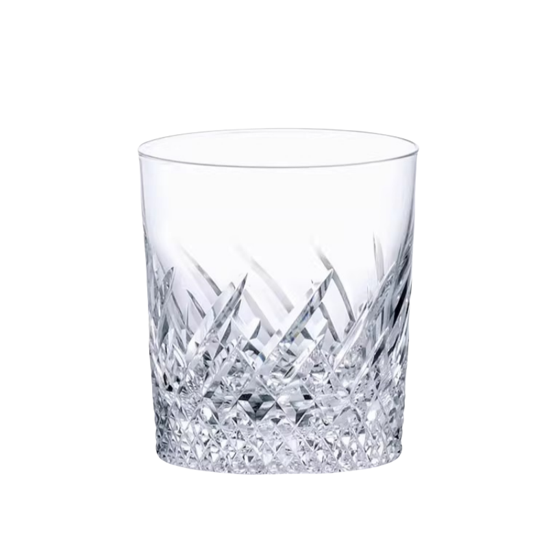 KAGAMI Edo Kiriko Whiskey Glass Twill GoGlassCup