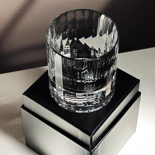 High End Crystal 12 Zodiac Signs Whiskey Glass GoGlassCup