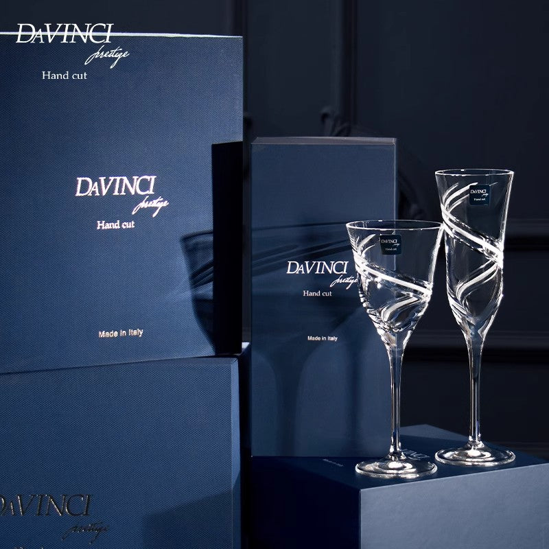 DAVINCI Vertigo Champagne Glasses - Goglasscup