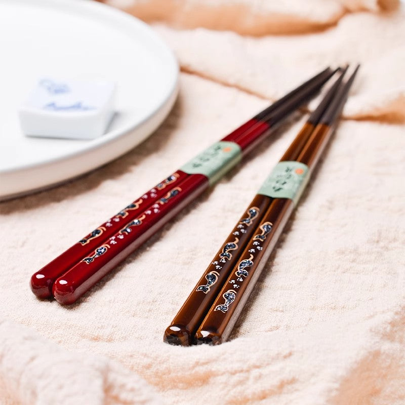 Japanese Handmade Mother-of-Pearl Chopsticks-KAWAI