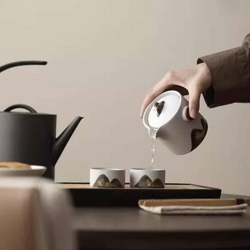 GoGlassCup Breeze Portable Travel Tea Set GoGlassCup