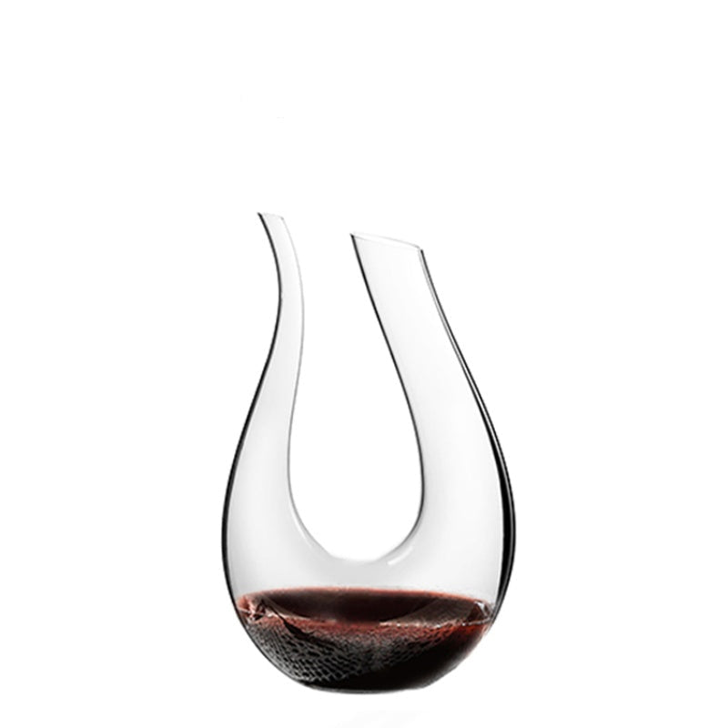 THREE LIFE U-shaped Wine Decanter - Goglasscup