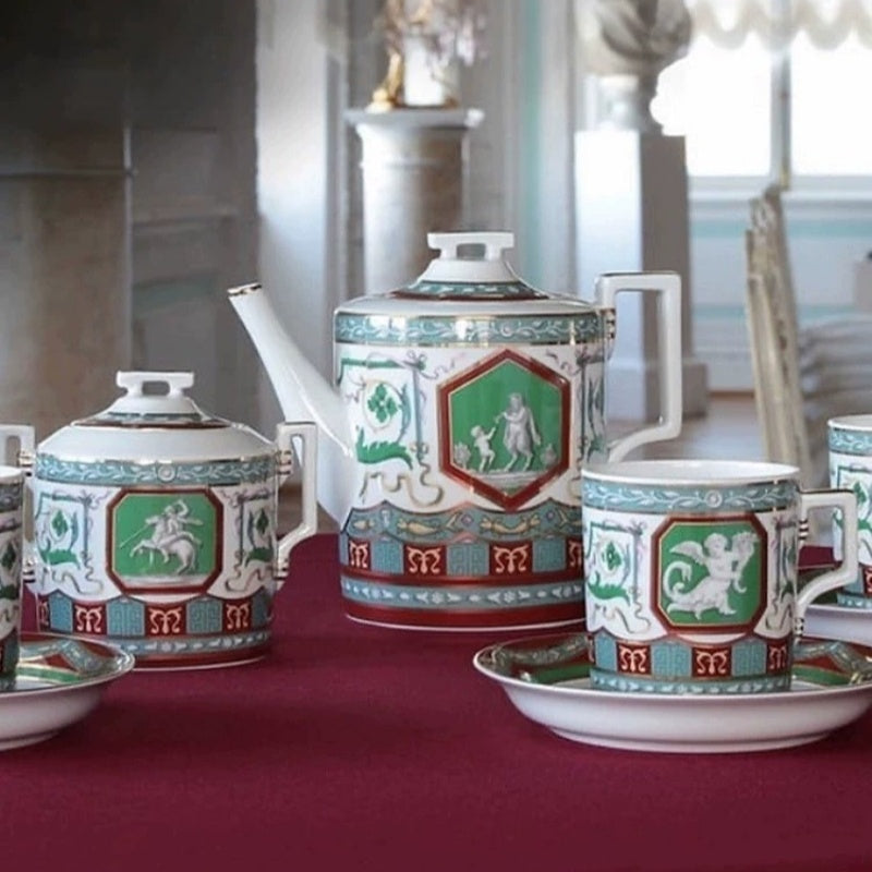 LOMONOSOV Ancient Roman Art Tea Set