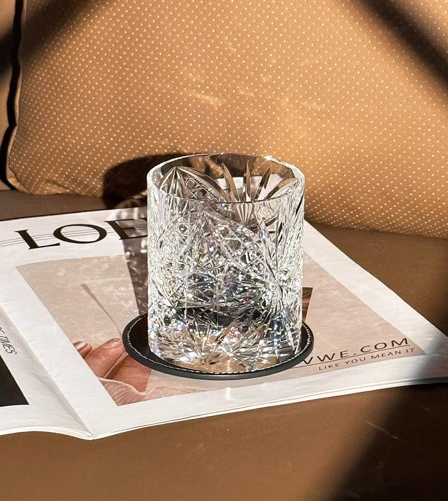 VIANASA'S Dream Butterfly Edo Kiriko Whiskey Glass - Goglasscup