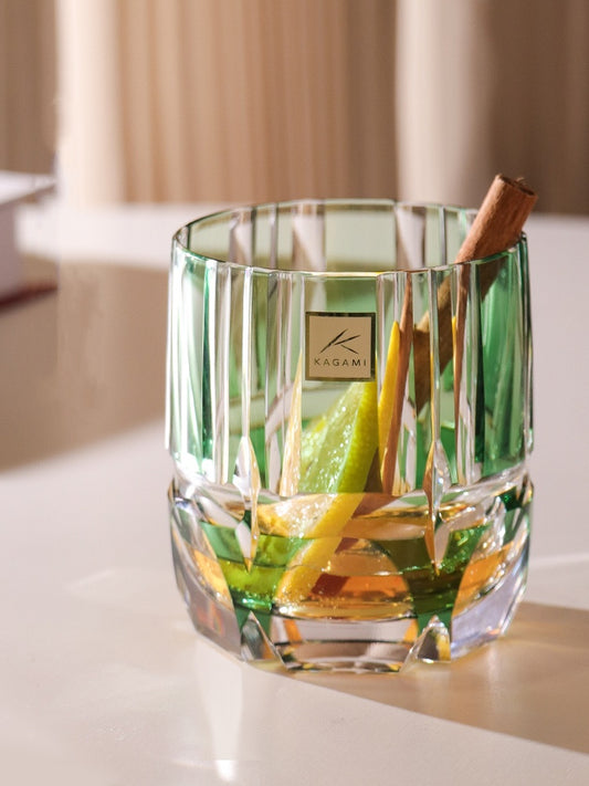 KAGAMI Bamboo Stem Series Whiskey Glass - Goglasscup