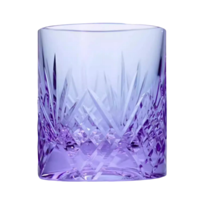 Edo Kiriko Crystal Whiskey Glasses-Psychedelic Palace GoGlassCup