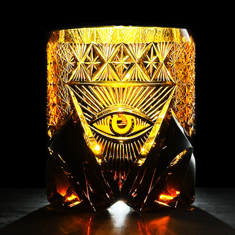VIANASA'S God's Eye Edo Kiriko Whiskey Glass - Goglasscup