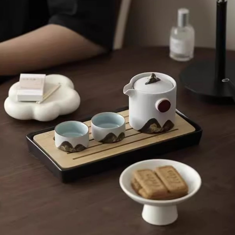 GoGlassCup Breeze Portable Travel Tea Set GoGlassCup