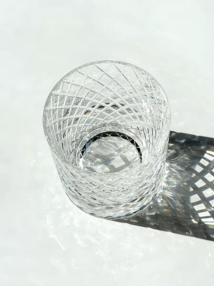 Rhombus K9 Crystal Whiskey Glass