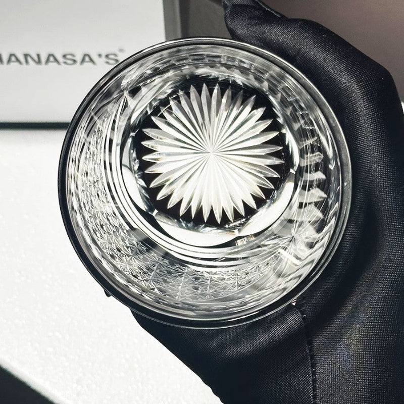 VIANASA'S Night Sparrow Edo Kiriko Whiskey Glass GoGlassCup