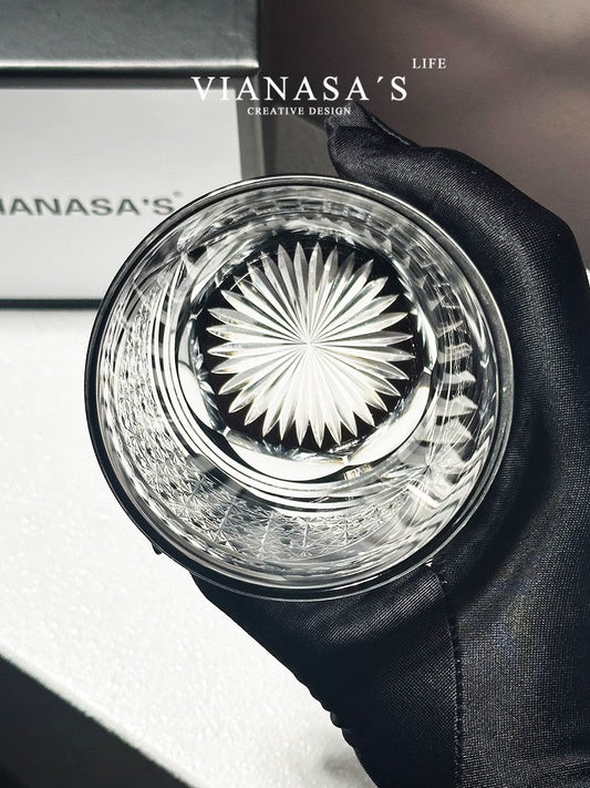 VIANASA'S Night Sparrow Edo Kiriko Whiskey Glass GoGlassCup