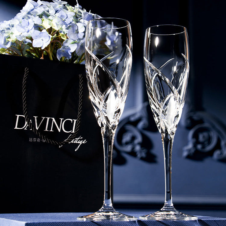 DA VINCI Cetona Champagne Flutes - Goglasscup