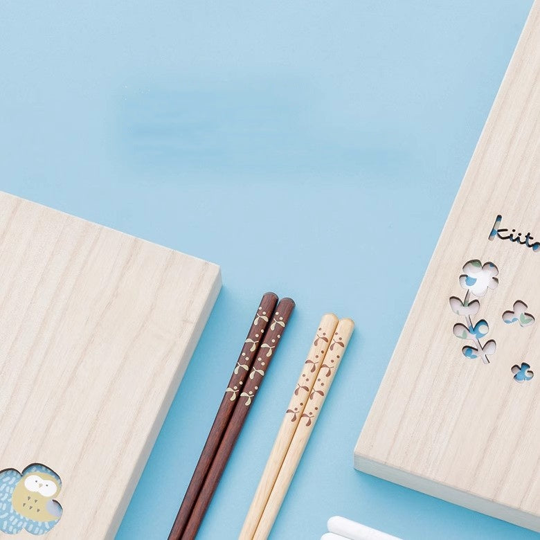 Japanese Handcrafted Wooden Chopsticks Set-KIITOS