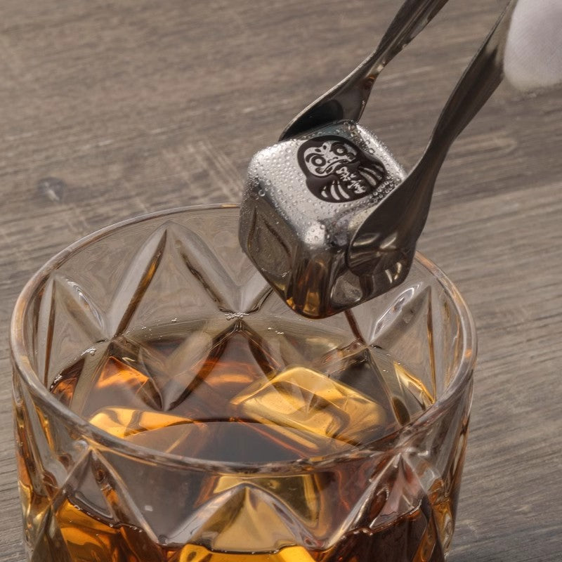 GOGLASSCUP Custom Stainless Steel Ice Cubes Goglasscup