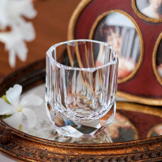 Cullinan K9 Crystal Whiskey Glass Rough Stone Cutting