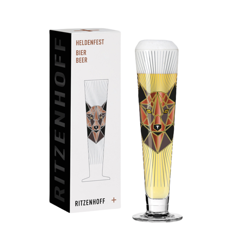 RITZENHOFF Black Label Pilsner Crystal Beer Mug