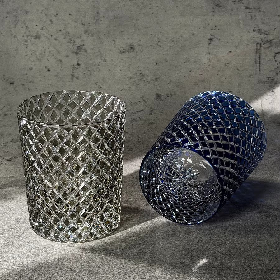 Handcrafted Shippo Crystal Edo Kiriko Whisky Glass – A Master Artisan Gift