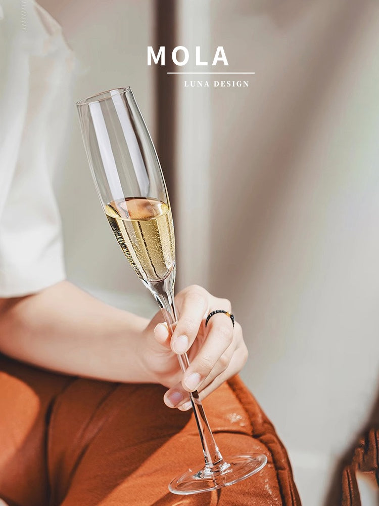 MOLA.LUNA Sunknight Champagne Glass - Goglasscup