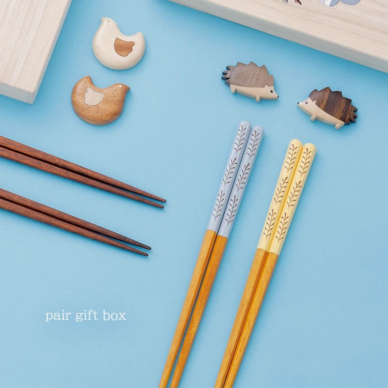 Japanese Handcrafted Wooden Chopsticks Set-KIITOS