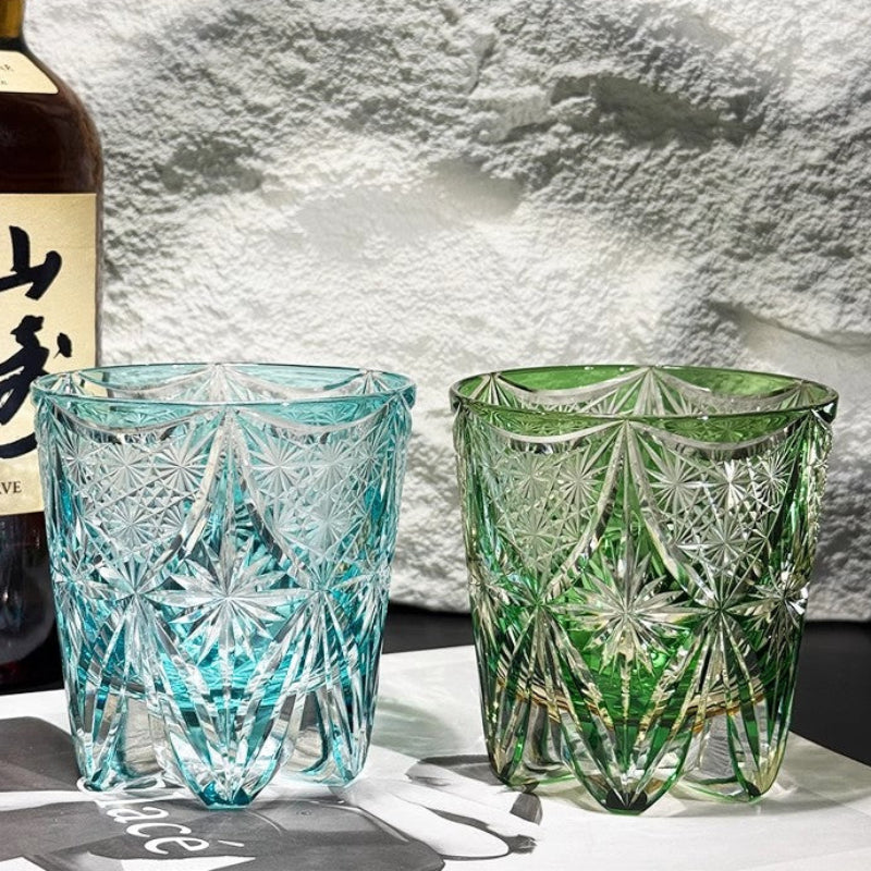 VIANASA'S The Secret Key of Lola Edo Kiriko Whiskey Glass Goglasscup