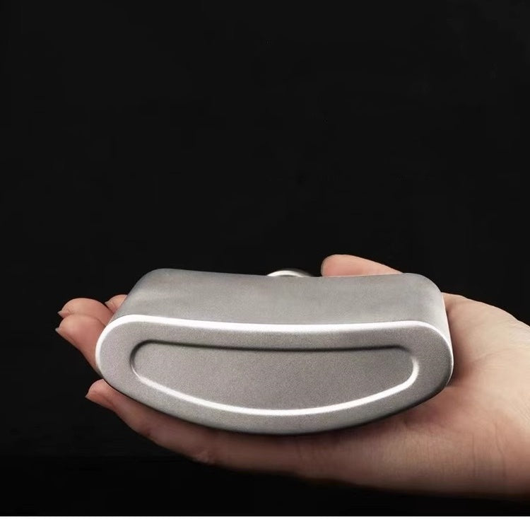 SILVERANT Pure Titanium Outdoors Hip Flask - Goglasscup