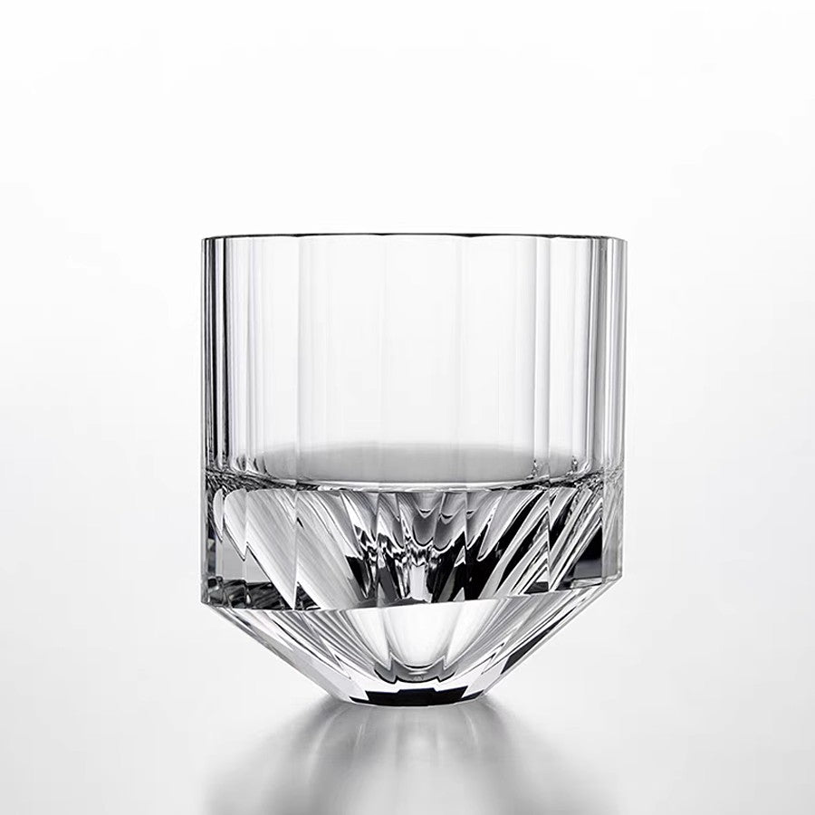 Cube Ice Whiskey Glass - K9 Crystal