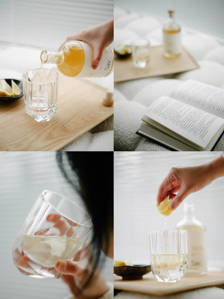 Mystery K9 Crystal Whiskey Glass Rough Stone Cutting