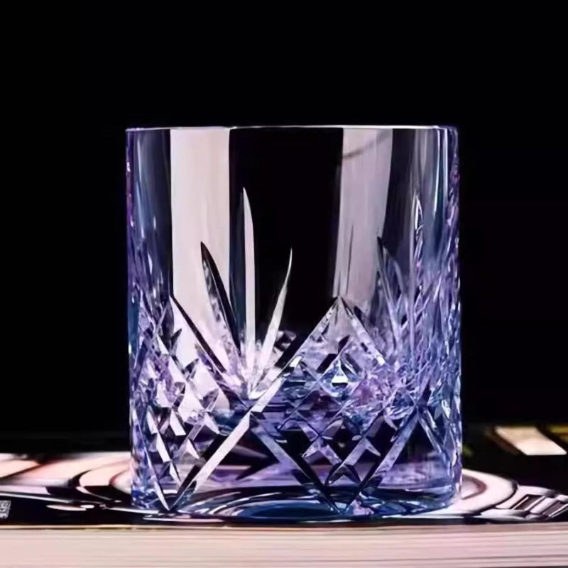 Edo Kiriko Crystal Whiskey Glasses-Psychedelic Palace GoGlassCup