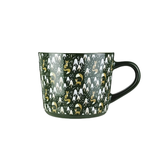 TLIFE Christmas Forest Series Ceramic Mug GoGlassCup