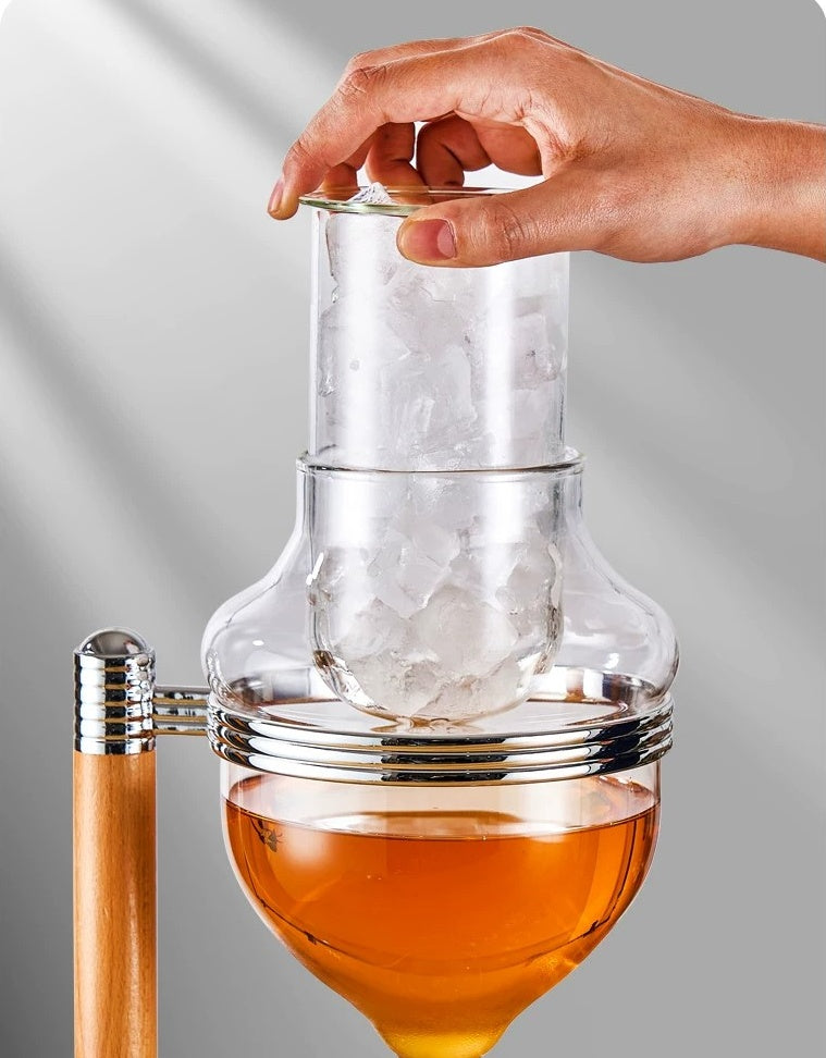 Elegant Glass Wine Dispenser Set