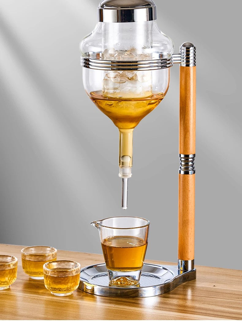 Elegant Glass Wine Dispenser Set