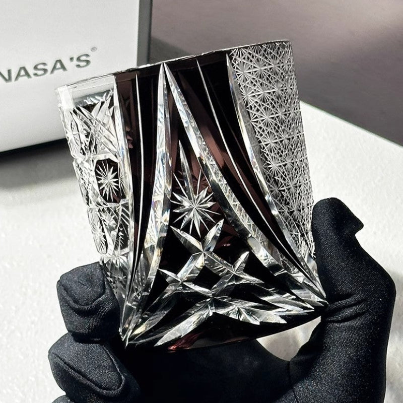 VIANASA'S Night Eternal Day Edo Kiriko Glass