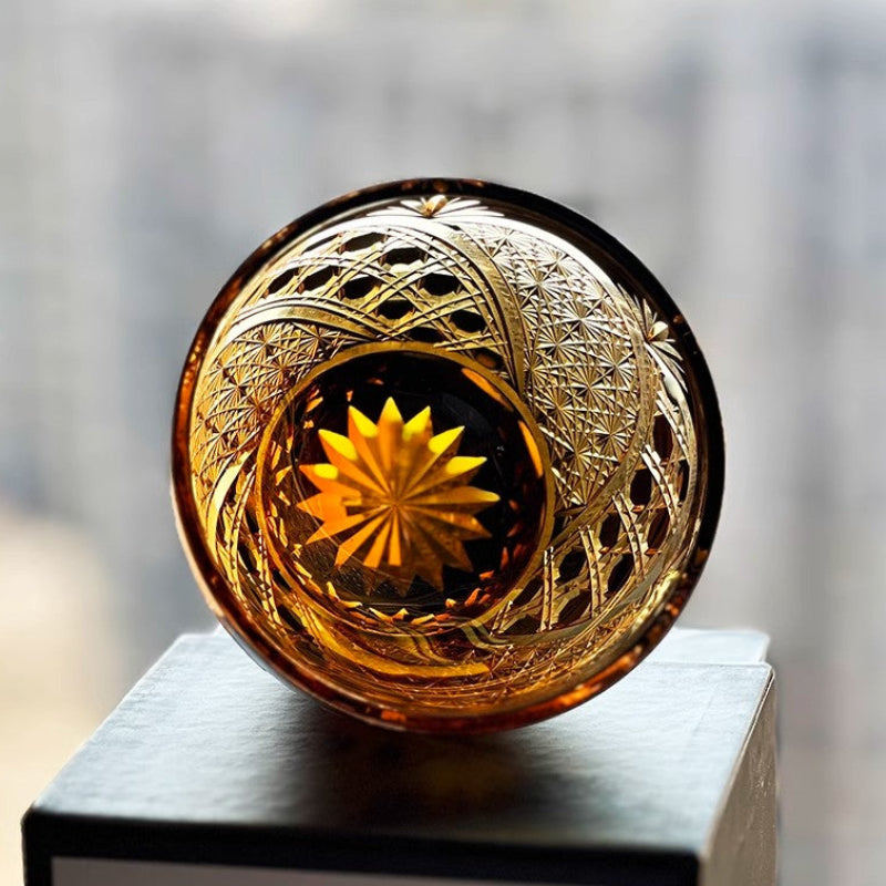 VIANASA'S Cold Rainy Night Crystal Glass-Limited Edition GoGlassCup