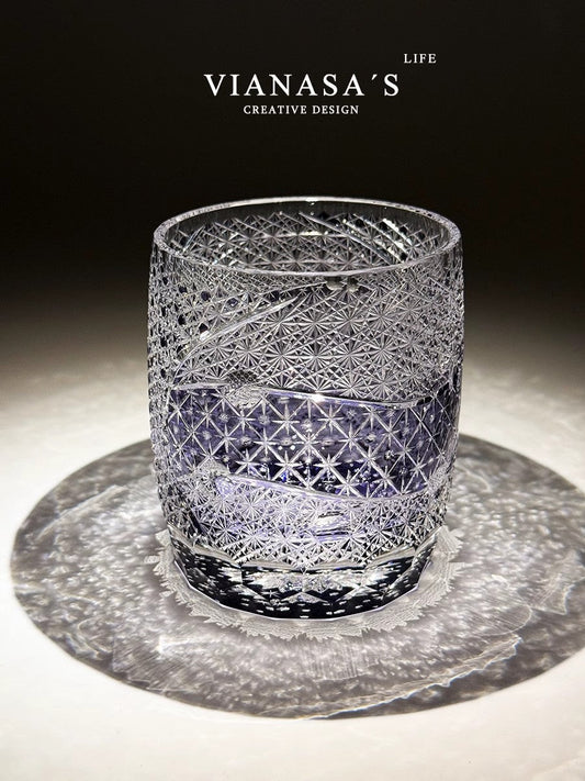 Moriello Edo Kiriko Whiskey Glass Goglasscup