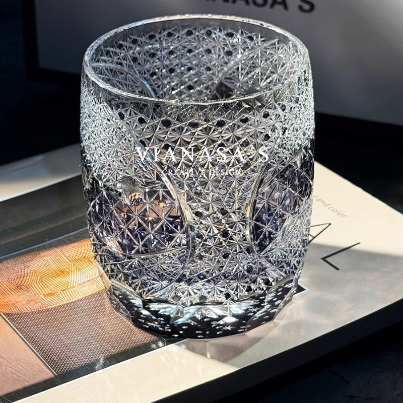 Moriello Edo Kiriko Whiskey Glass Goglasscup