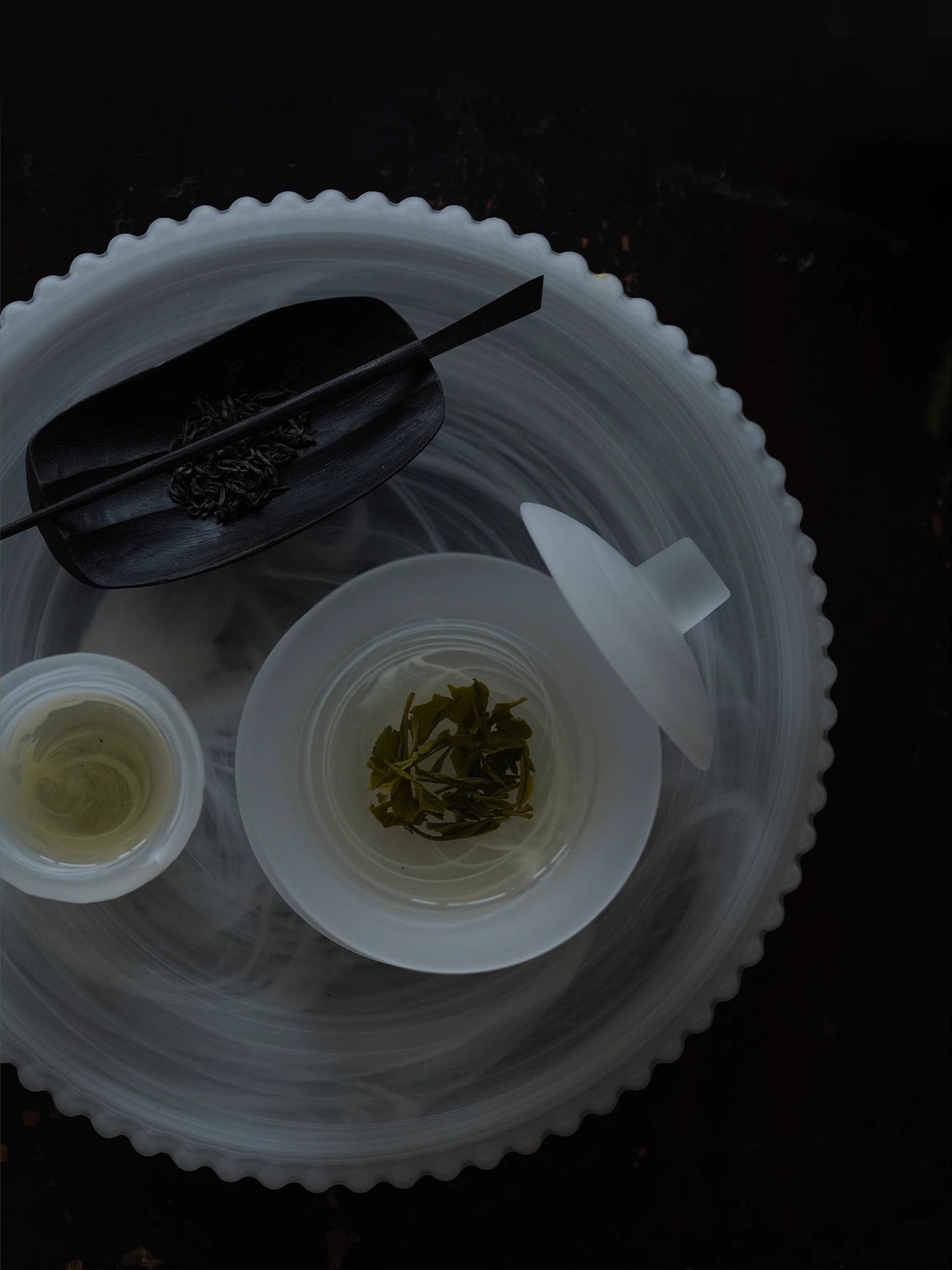 GoGlassCup Cloud Frosted Matte Tea Cup Set Goglasscup