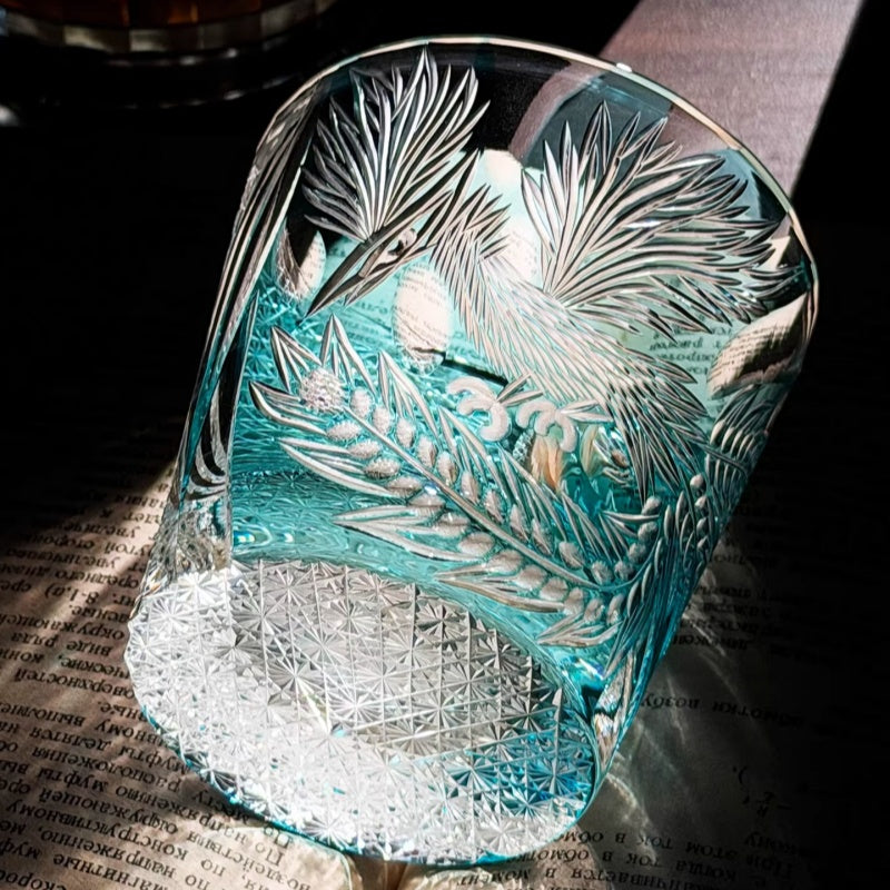 Phoenix Hand-carved Whisky Glasses - Collector's Edition