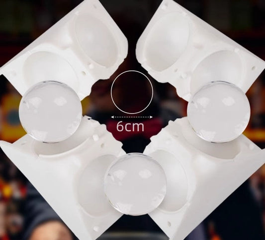 VIANASA'S Professional Ice Ball Mold Whiskey Ice Ball Maker GoGlassCup