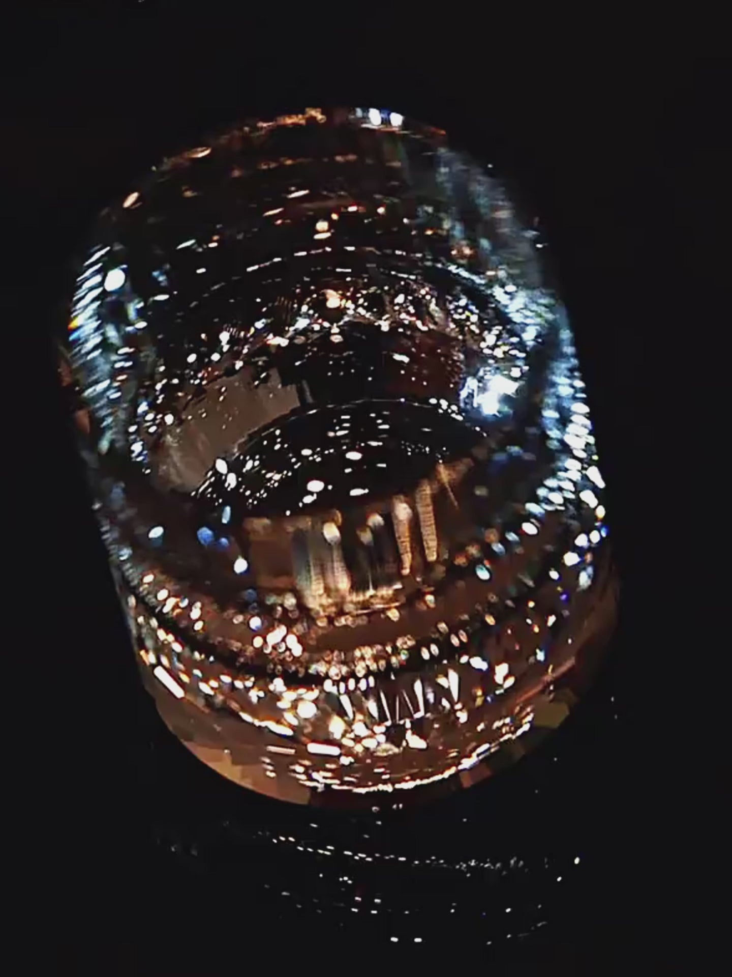 Edo Kiriko Diamond Cut Rotating Crystal Whisky Glass Collection