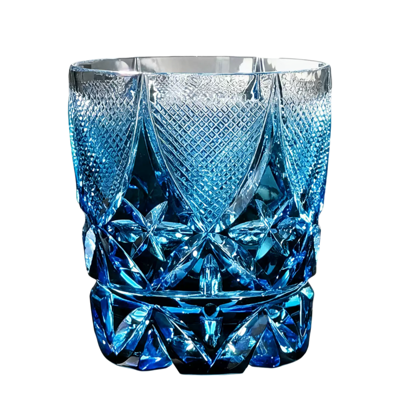 Edo Kiriko & Satsuma Crystal Whisky Glass