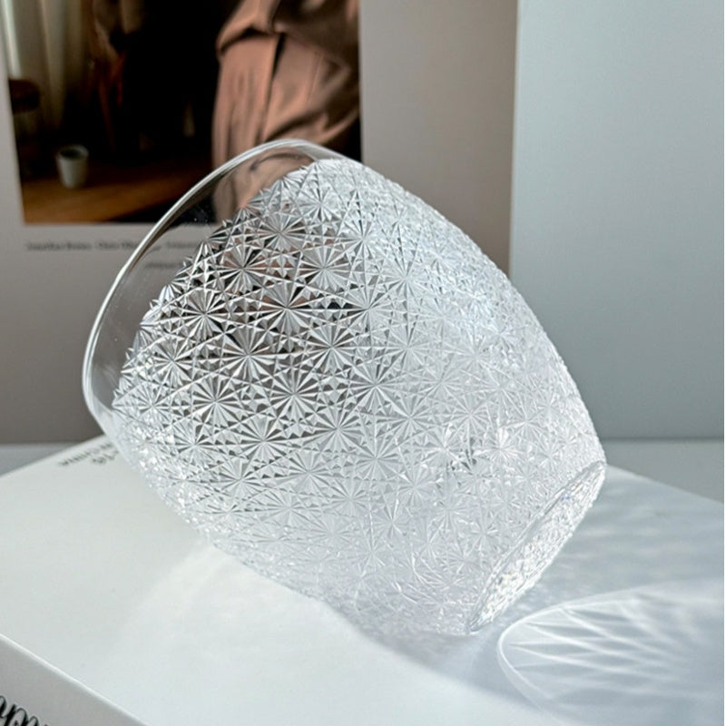 Starry Night Edo Kiriko Whisky Glass