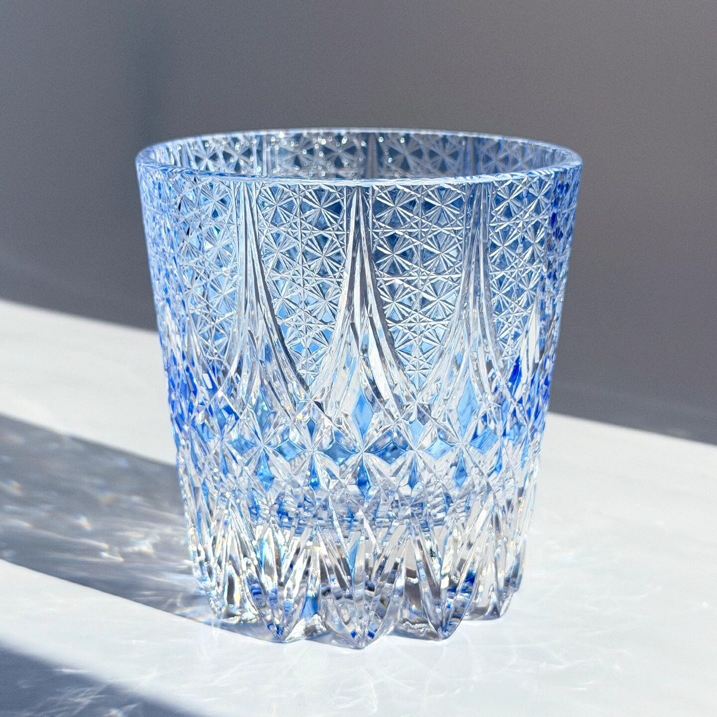 Flourish Edo Kiriko Crystal Whiskey Glass