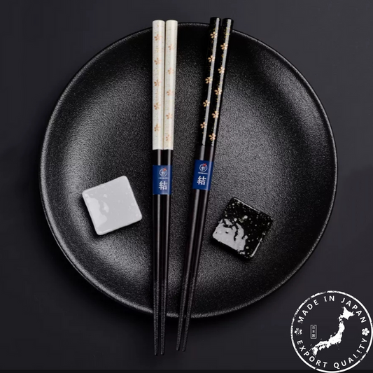 KAWAI Japanese Handcrafted Cherry Blossom Chopsticks Wedding Gift Box Set Goglasscup