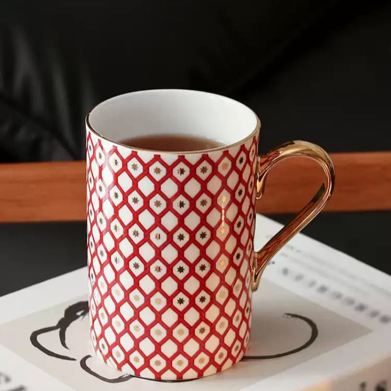 LOMONOSOV Fine Bone China STAR Mug – High Design Couple's Gift Box
