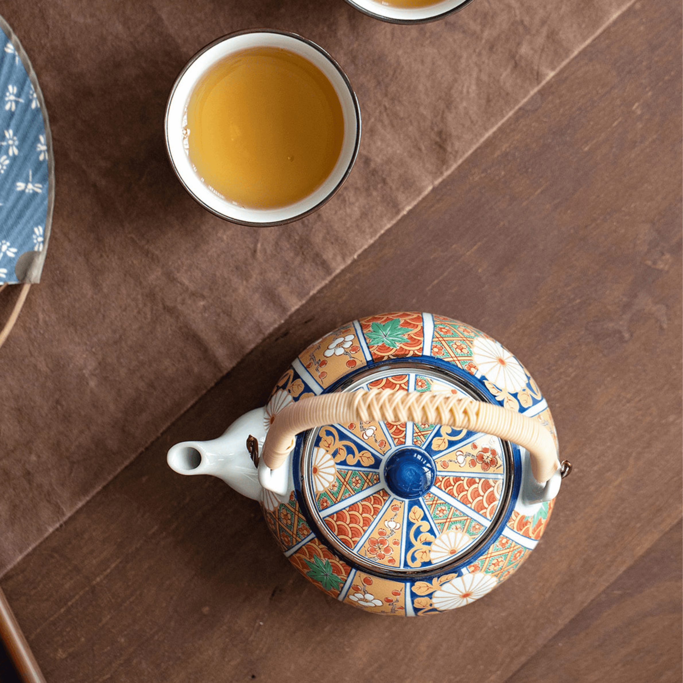 Japanese Imari Series Handcrafted Tea Cups